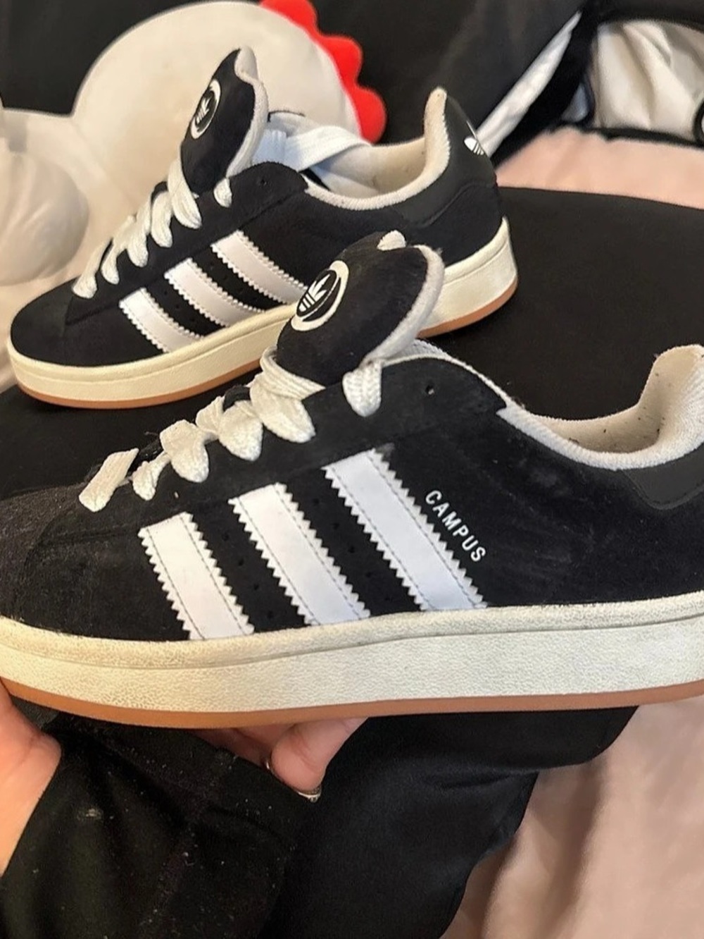 adidas Campus 00s Black & White Sneakers